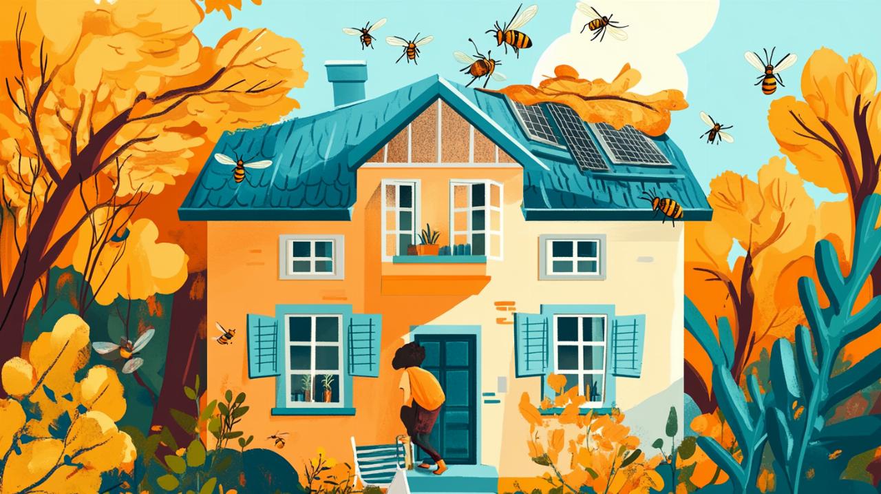 ¿Cómo evitar los nidos de avispas bajo el techo? Precauciones de seguridad y técnicas preventivas para el ático