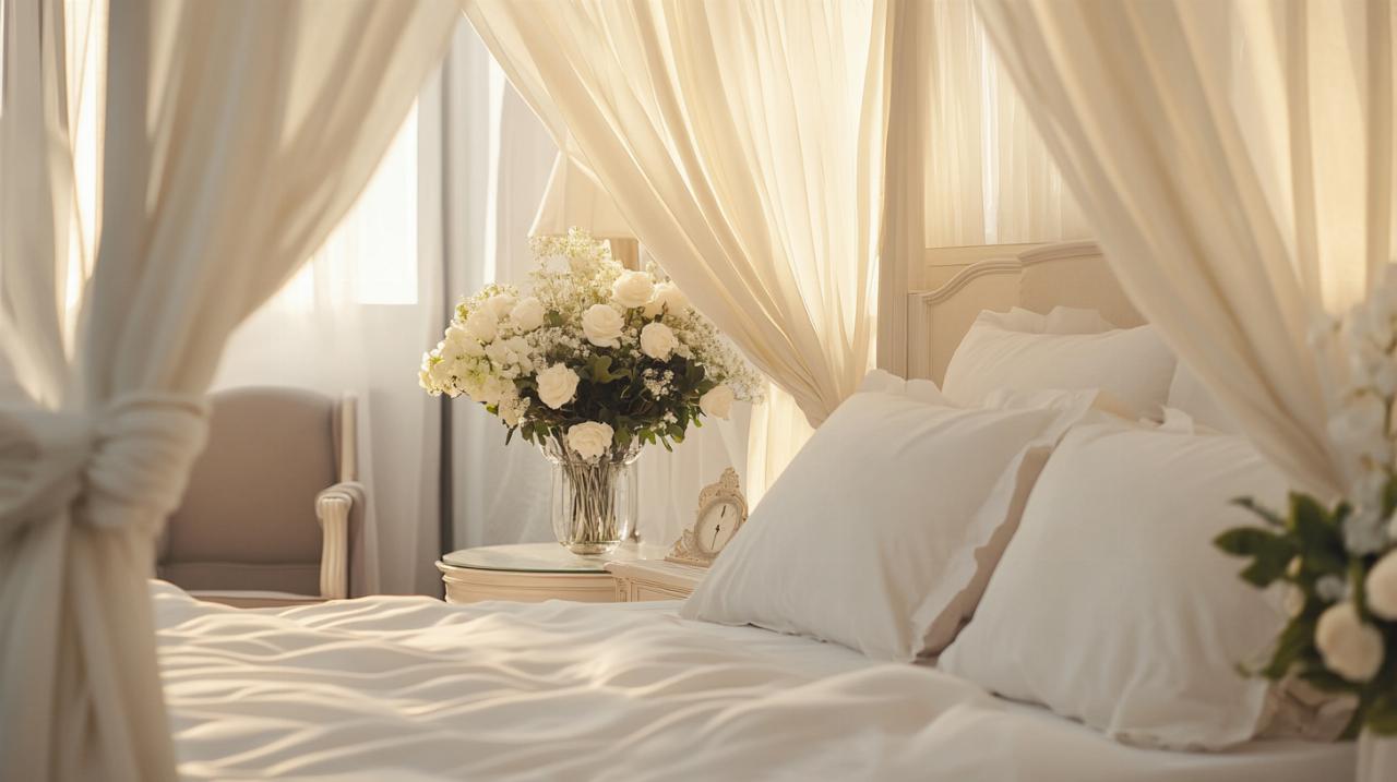Cómo decorar con un Dosel Blanco Marfil y crear el ambiente romántico perfecto